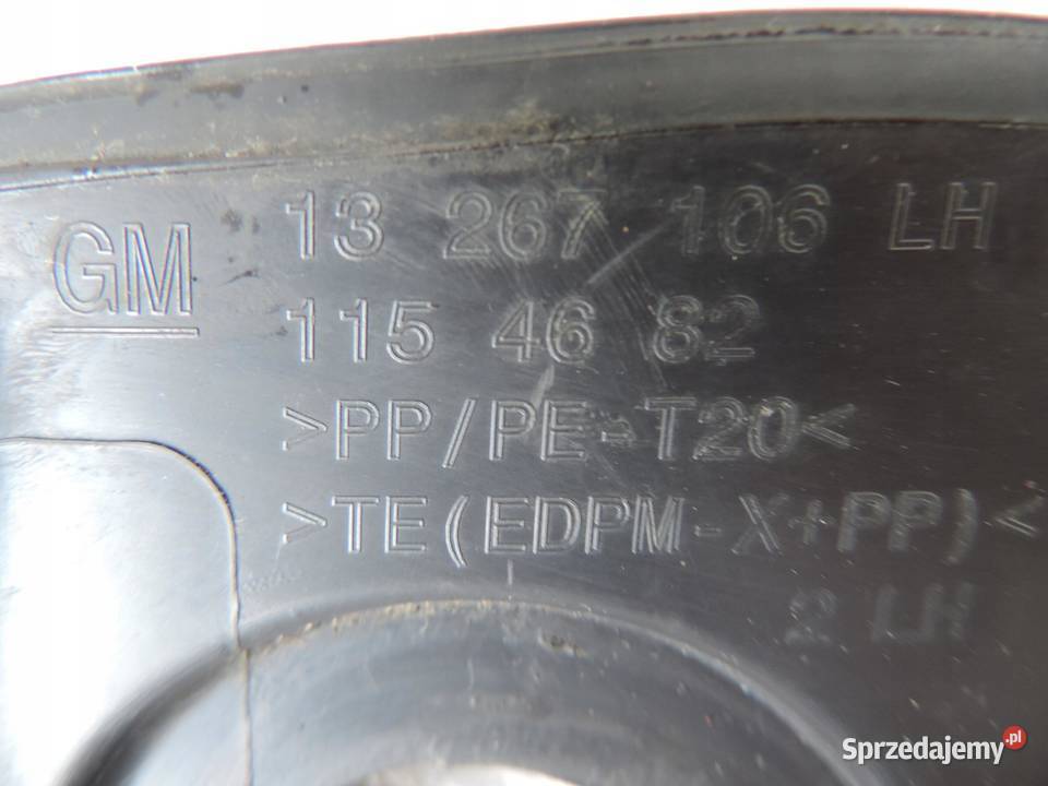 PODSZYBIE OPEL ASTRA IV J 13267105 13267106 osobowe sprzedam