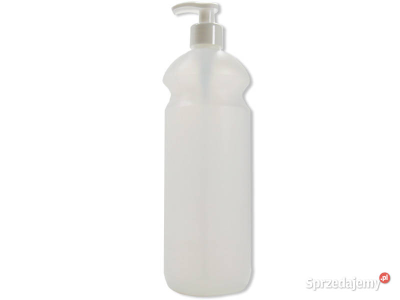 Butelka plastikowa 1 l z dozownikiem pompką duże Łódź