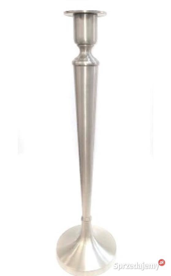 Świecznik cynowany na jedną świece VALENTINA wielkopolskie Poznań sprzedam