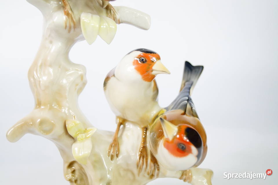 Figurka porcelanowa Hutschenreuther szczygieł Gizałki