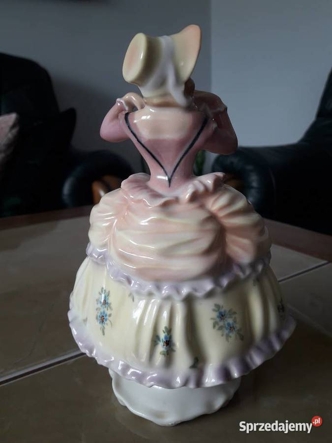 Dama porcelanowa Karl Ens lata 30te Janów Lubelski