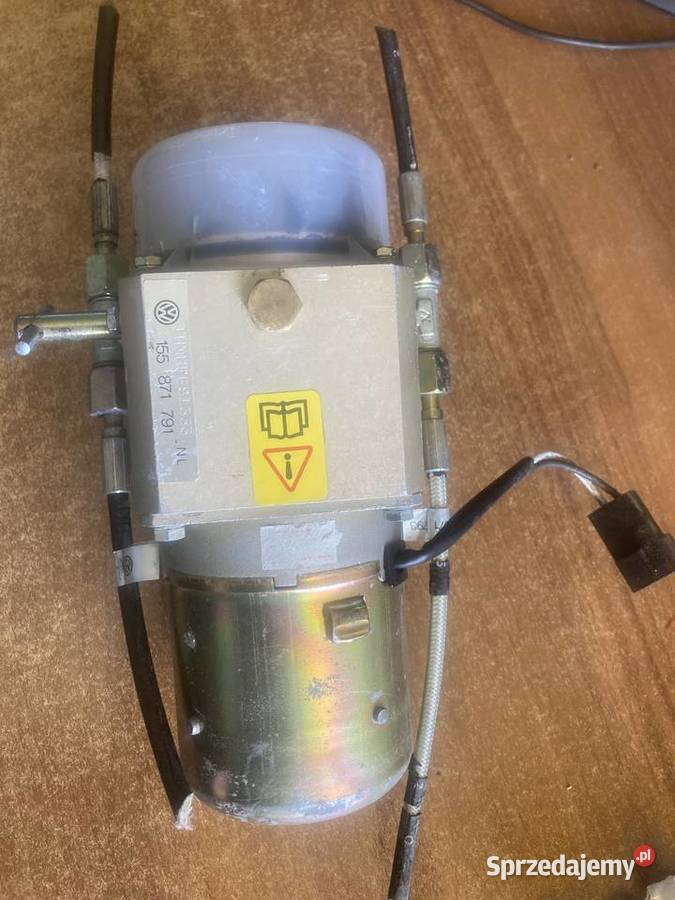 vw golf 1 cabrio pompa hydrauliczna dachu