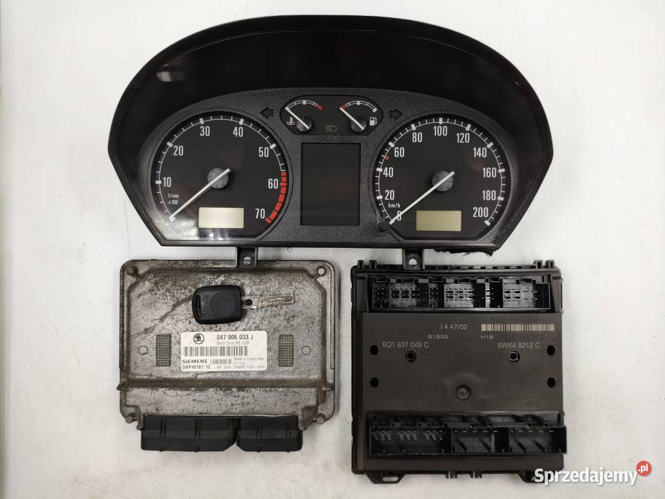 Sterownik Silnika Skoda Fabia I 14 MPI AZE osobowe mazowieckie Wyszków