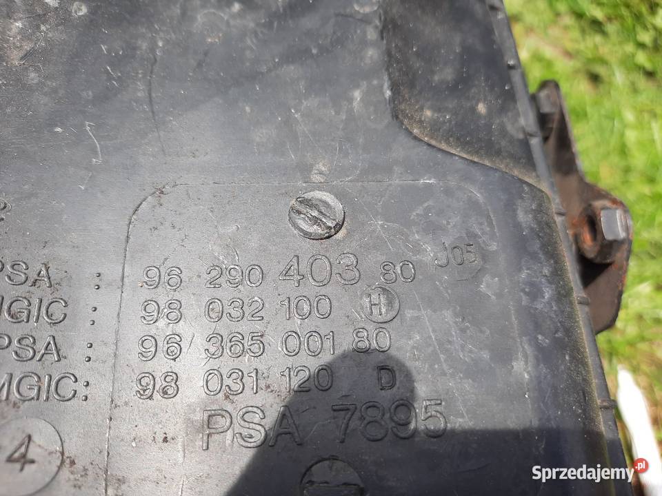 obudowa filtra powietrza peugeot 807 Motoryzacja wielkopolskie Mieleszyn