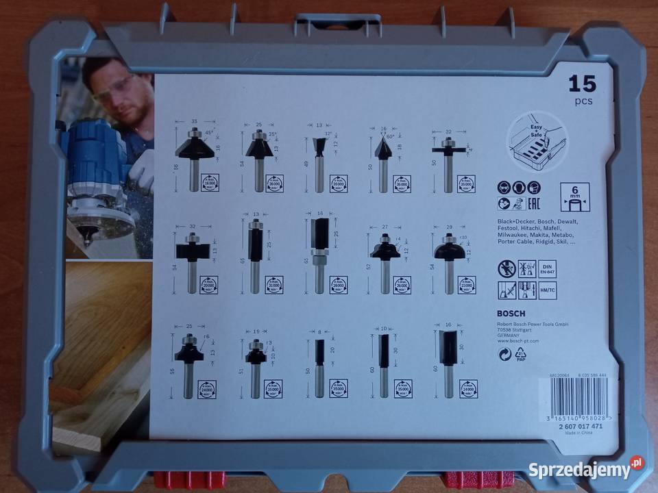 Zestawy frezów BOSCH Brzeziny
