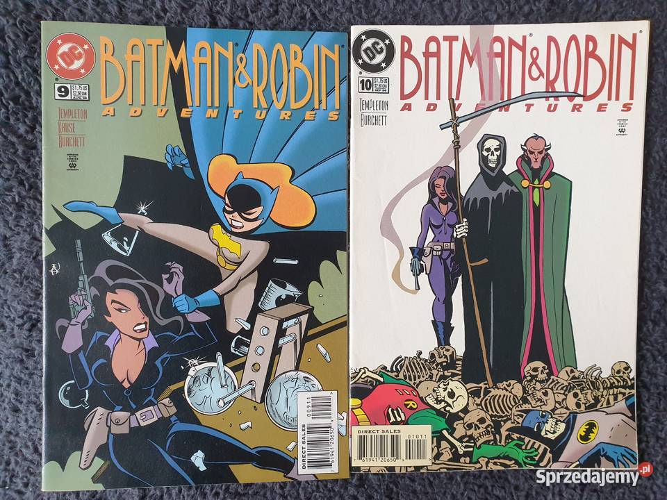 Batman Robin Adventures zestaw 6 komiksów Gdynia