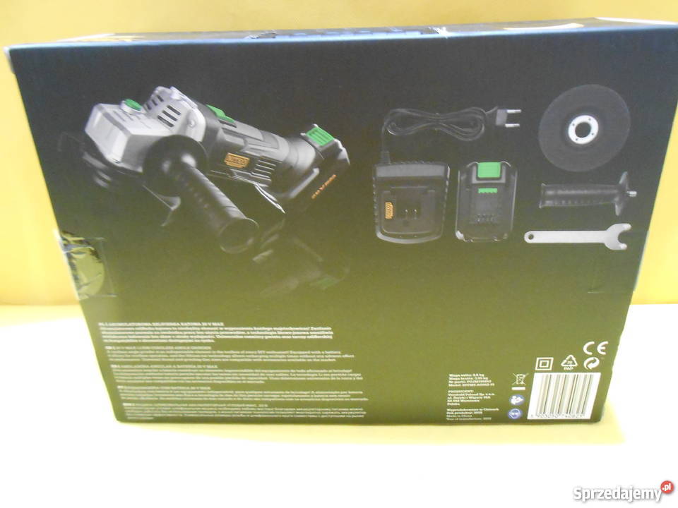 Akumulatorowa szlifierka kątowa NOWA śląskie Katowice