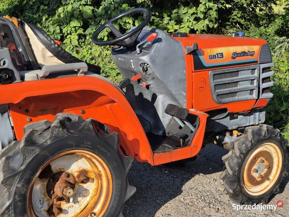 Traktorek traktor KUBOTA GB13D 13 44 Małuszyn