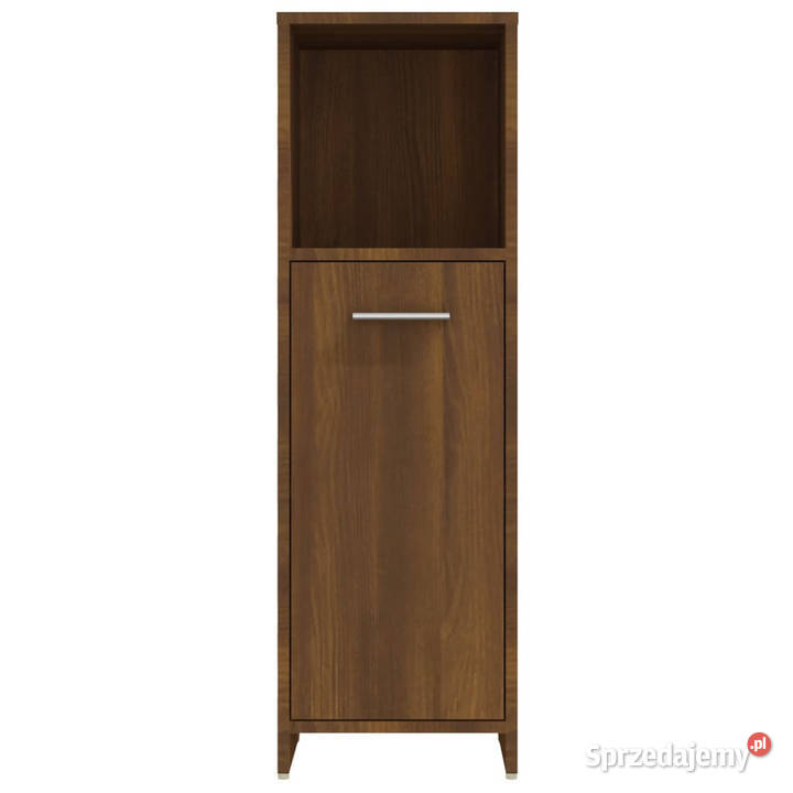 Szafka łazienkowa brązowy dąb 30x30x95 WM825839 Warszawa