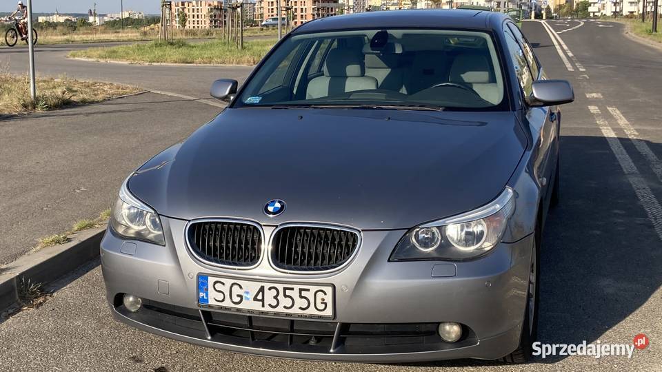 BMW Seria 5 E60 Sedan benzyna 22i 170 2003 śląskie Gliwice
