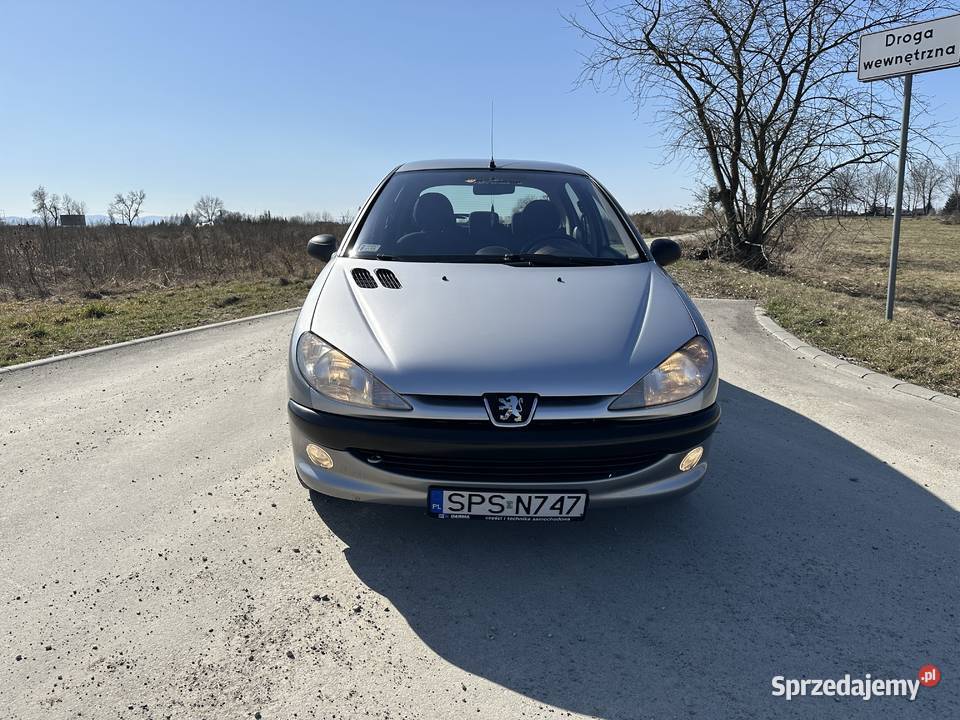 Peugeot 206 14 75 2002r Klimatyzacja Nowy światła przeciwmgielne śląskie Pszczyna
