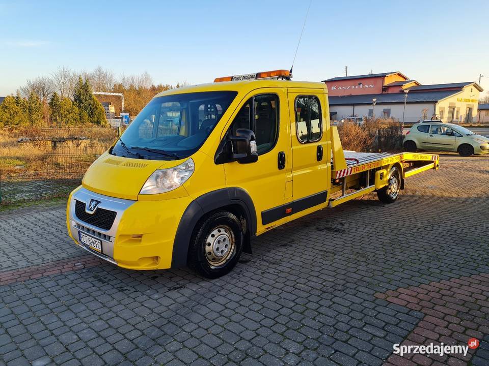 Peugeot boxer 30 autolaweta zarejestrowany w Polsce Piła