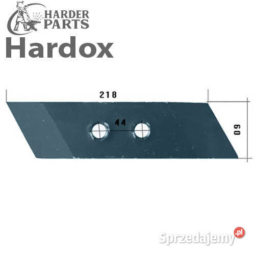 Dłuto HARDOX 1903676L 14181 części do pługa Suwałki