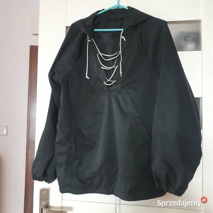 Bluza kangurka czarna z kapturem M mazowieckie Warszawa