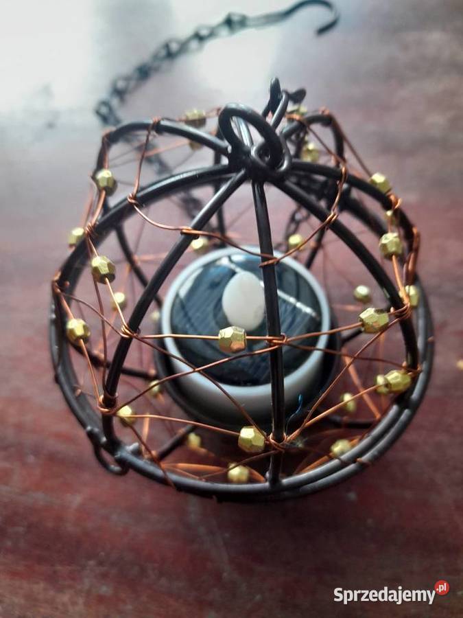 Lampiony led czarny