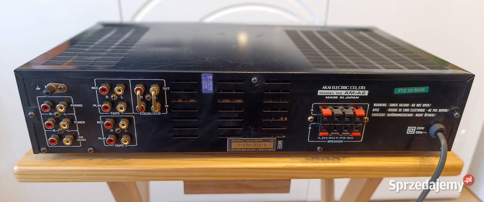AKAI zestaw Wzmacniacze i pokrewne Tychy