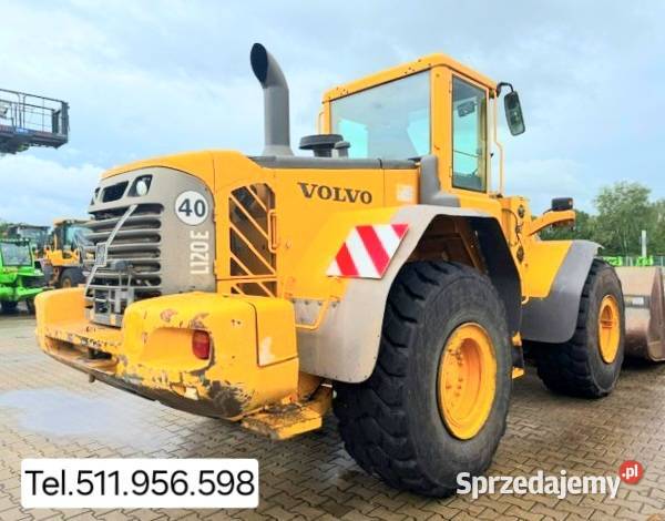 Ladowarka kolowa VOLVO 120 E tez Leasing maszyny mazowieckie Warszawa