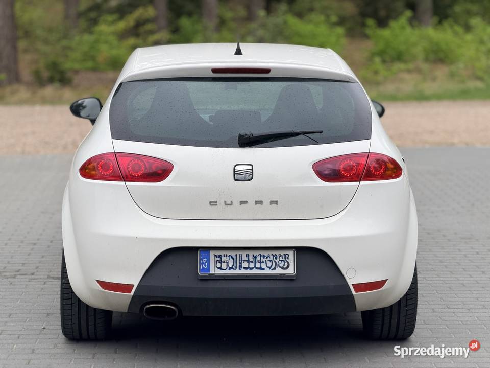 Seat Leon CUPRA 20 benzyna 240 2009r lift 18 benzyna Motoryzacja Kadzidło