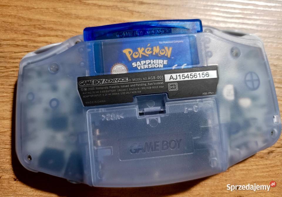 Game Boy Advance gra Pokmon Sapphire sprzedam