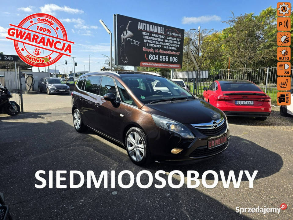 Opel Zafira 20 CDTI 165 BiXenon LED Alufelgi nieuszkodzony Słupsk
