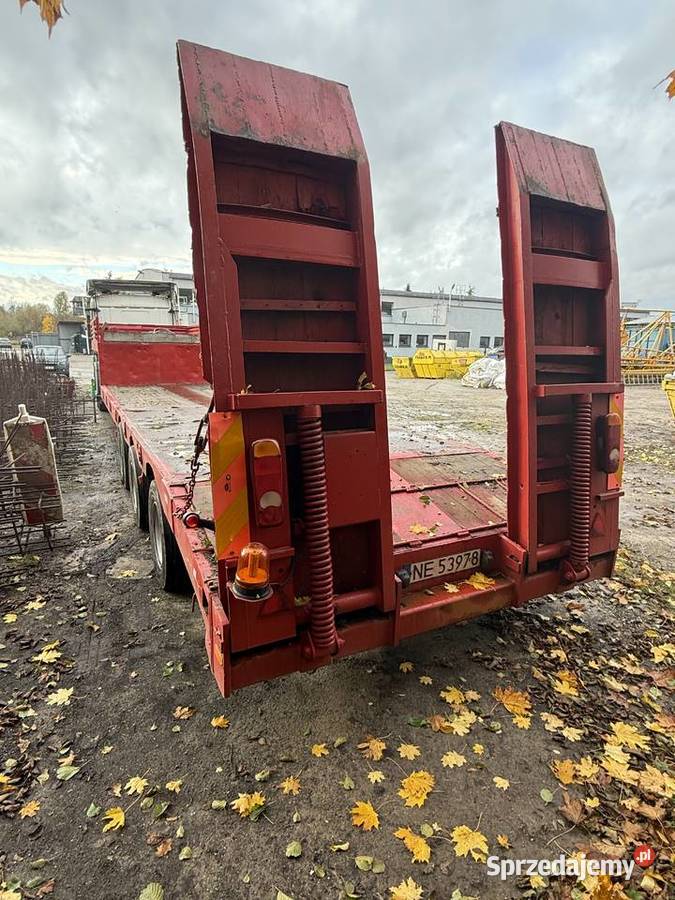 naczepa niskopodwoziowa nisko podwozie