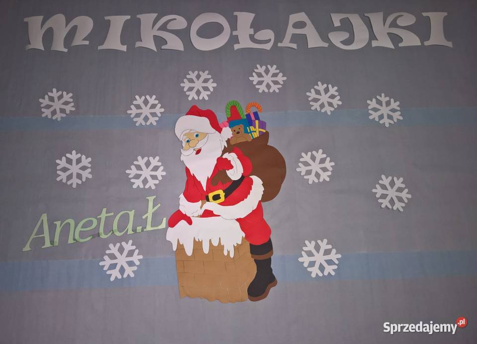 Dekoracje na Mikołajki z brystolu 504 102 444 Garwolin