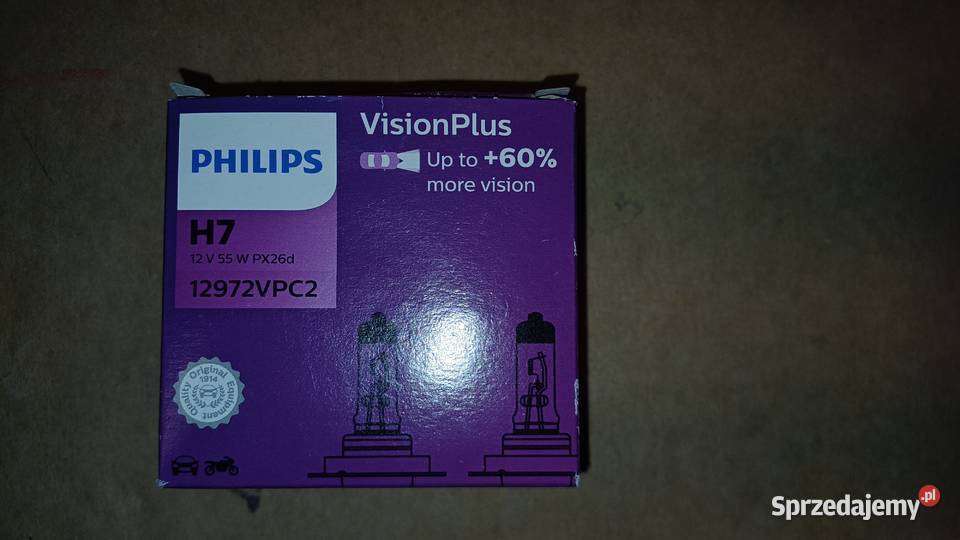 PHILIPS Żarówka samochodowa H7 halogenowa osobowe Warszawa sprzedam