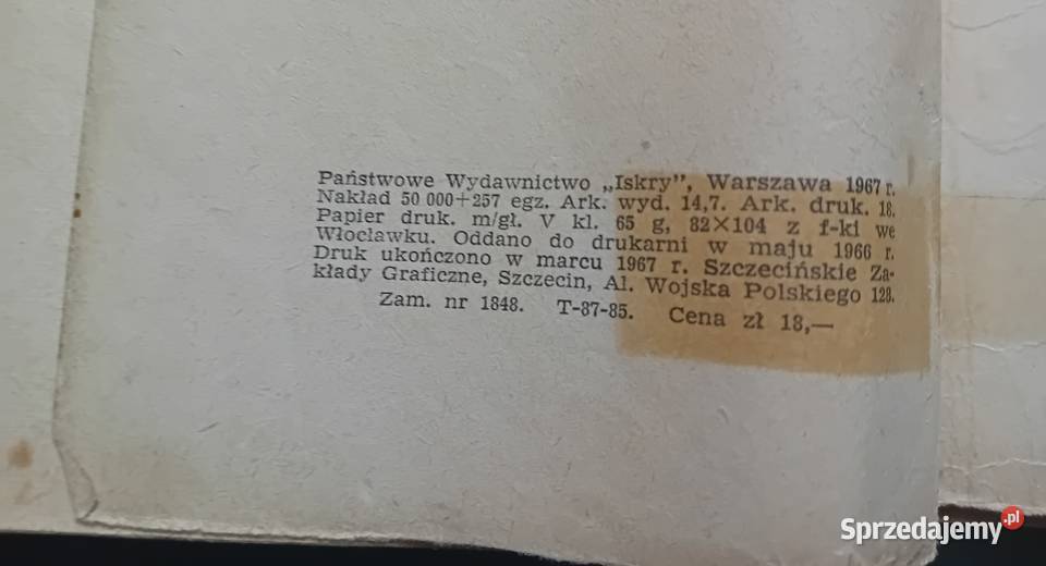 Alistair MacLean Działa Nawarony Iskry 1967 r Koźminek