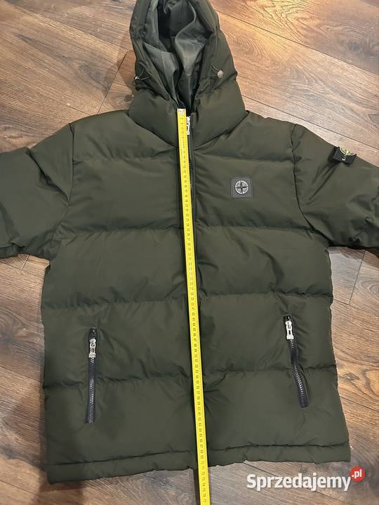 Kurtka puchowa Stone Island khaki Tychy