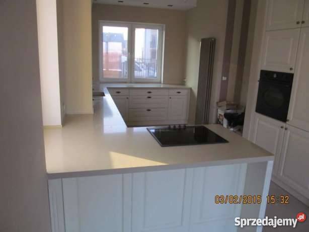 Blaty kuchenne z kwarcogranitu konglomeratu Wołomin