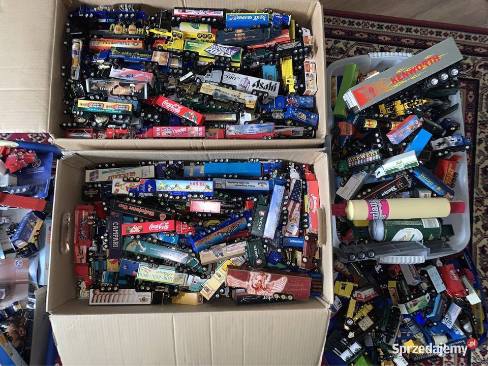 Ciężarówki samochodziki z browara niemieckiego Nowa Ruda