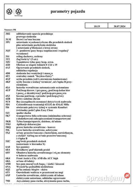 Sprzedam Volkswagen Tiguan hak Ostrów Wielkopolski