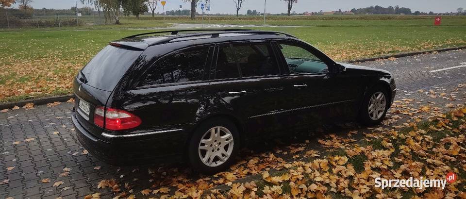 Mercedes E200 18 kompresor LPG 2005r PDC klima radio Środa Śląska sprzedam