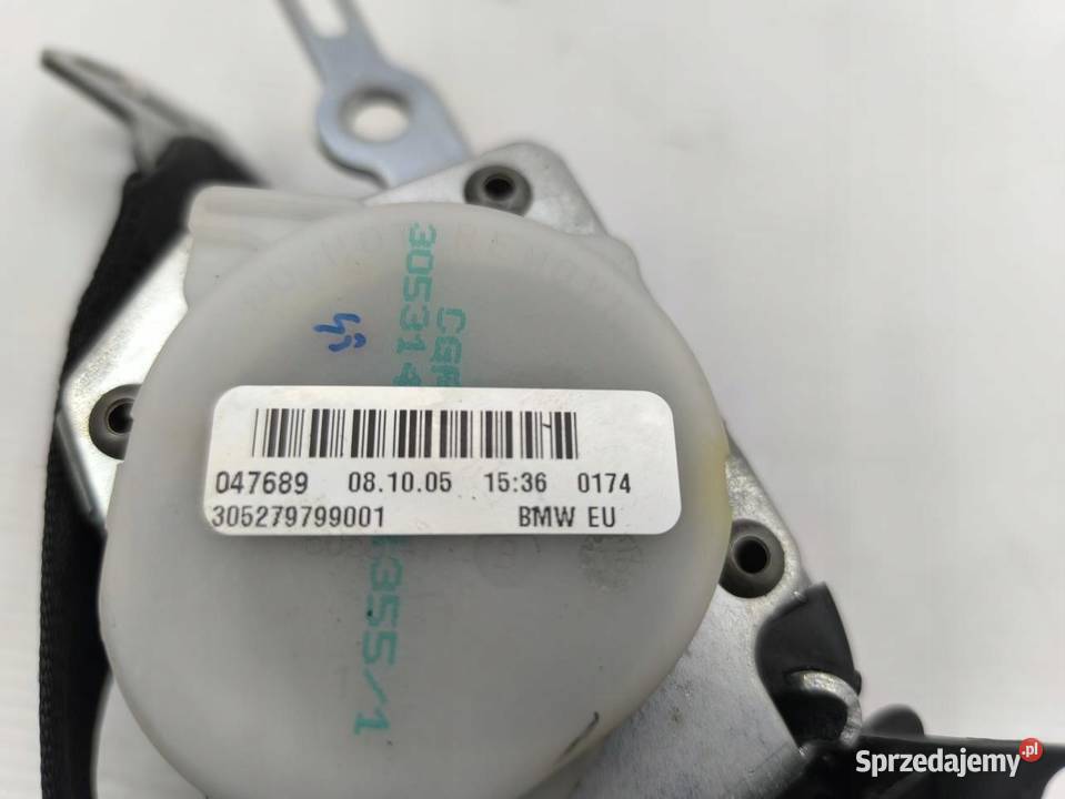 PAS BEZPIECZEŃSTWA LEWY TYŁ BMW E90 20B