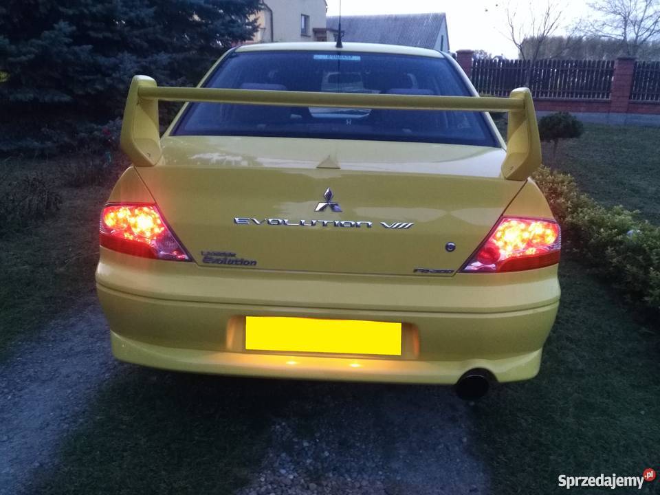 Mitsubishi Lancer Evolution EVO 8 VIII FQ300 sprowadzony Tarnów
