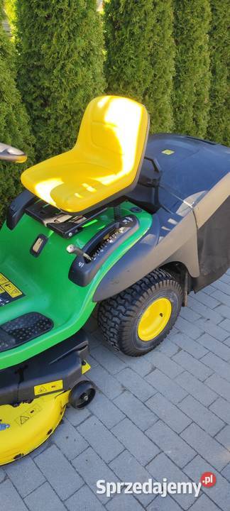 Kosiarka traktorek John Deere X 155 R dolnośląskie Milicz