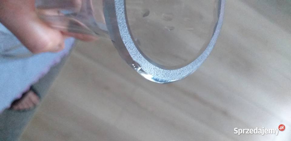 Kryształowa karafka prl łódzkie