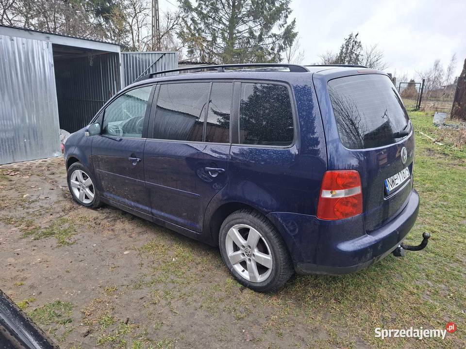 Vw touran diesel warmińsko-mazurskie Węgorzewo