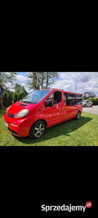 Dprzedam opel vivaro 9 osobowy super stzn diesel