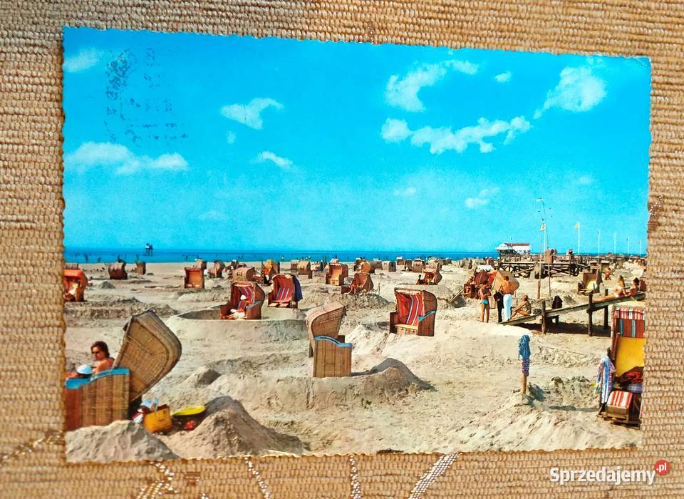 SANKT PETERORDING WIDOK NA PLAŻĘ I MORZE