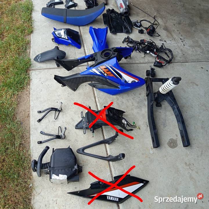 Yamaha WR125x częściplastiki Tryńcza sprzedam