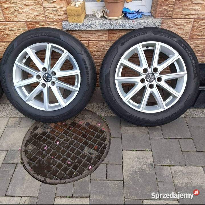 Koła felgi mazda 17 22555 r17 Średnica 17" Samochodowe Grajewo sprzedam