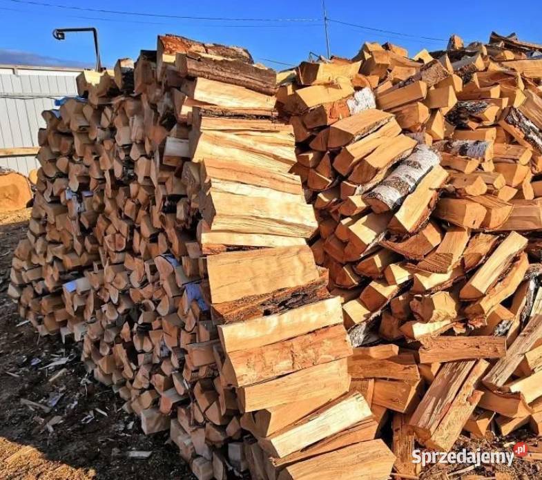 Różne rodzaje drewna opałowegokominkowego Targowo