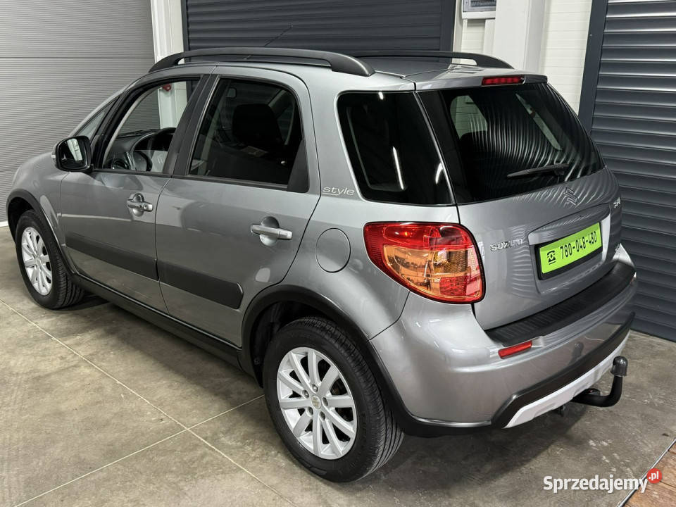 Suzuki SX4 4x4 98tyśkm full stan perfekcyjny grafitowy Chechło