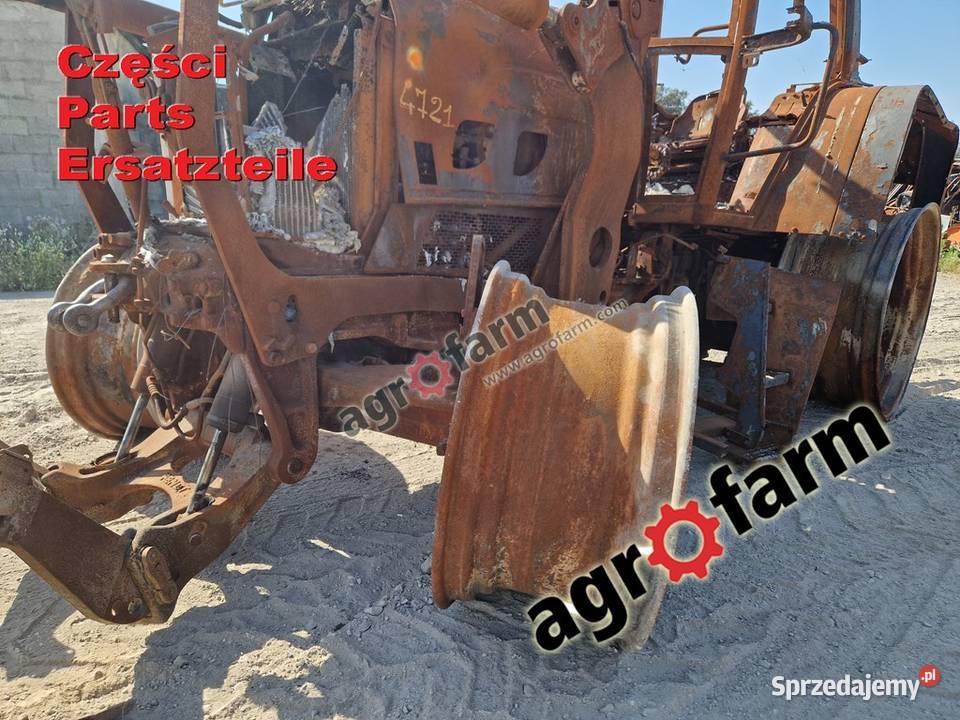 Fendt 716 części silnik skrzynia biegów most sprzedam