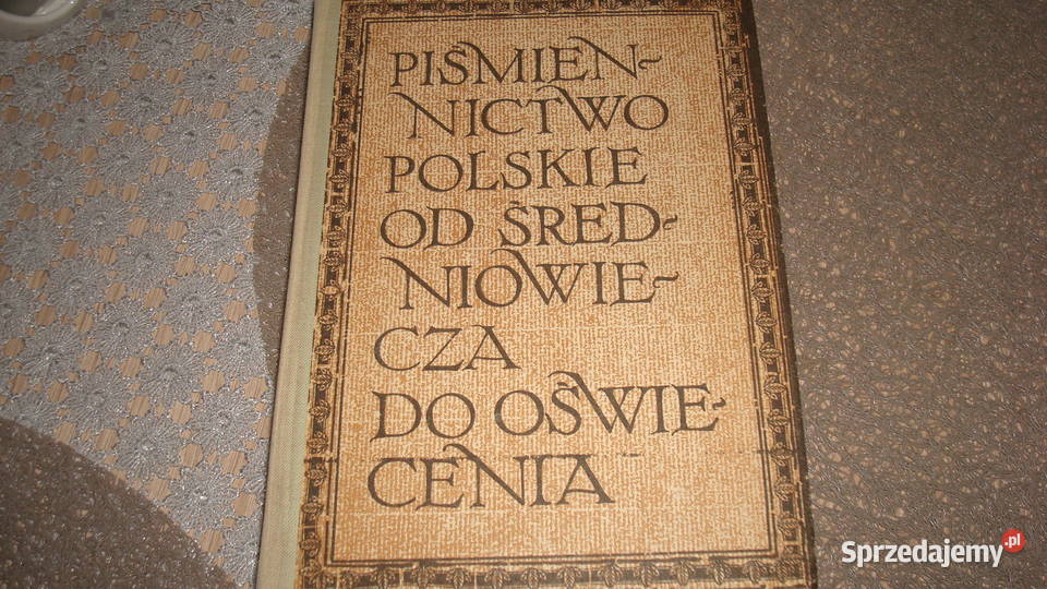 Piśmiennictwo Polskie Średniowiecza do Kruszwica