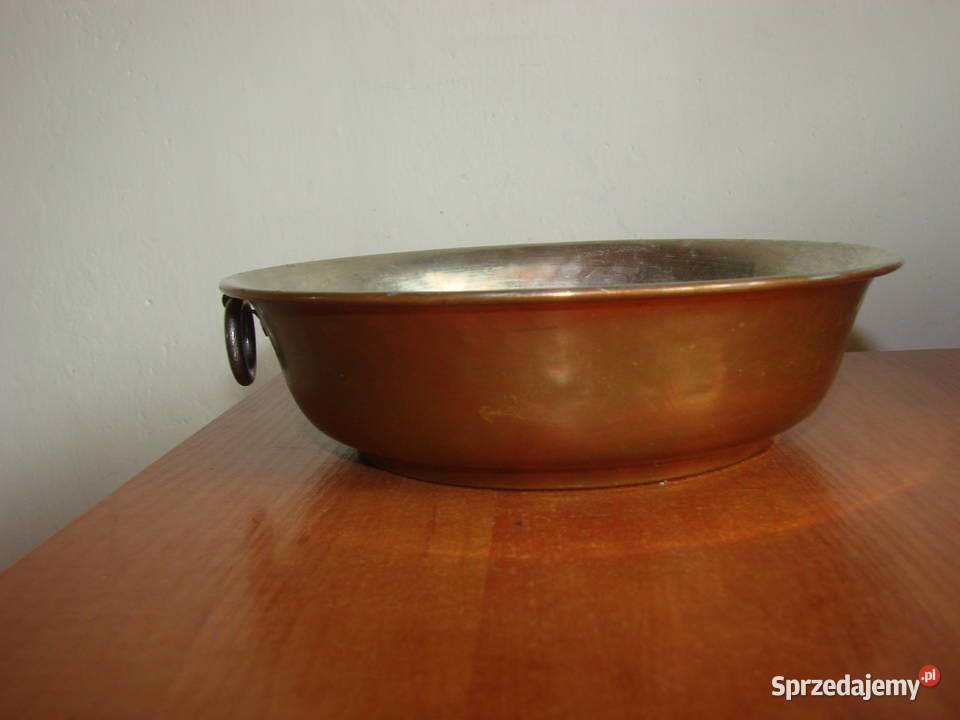 Ahrnegergs Sweden miedziana miska pomorskie Pruszcz Gdański