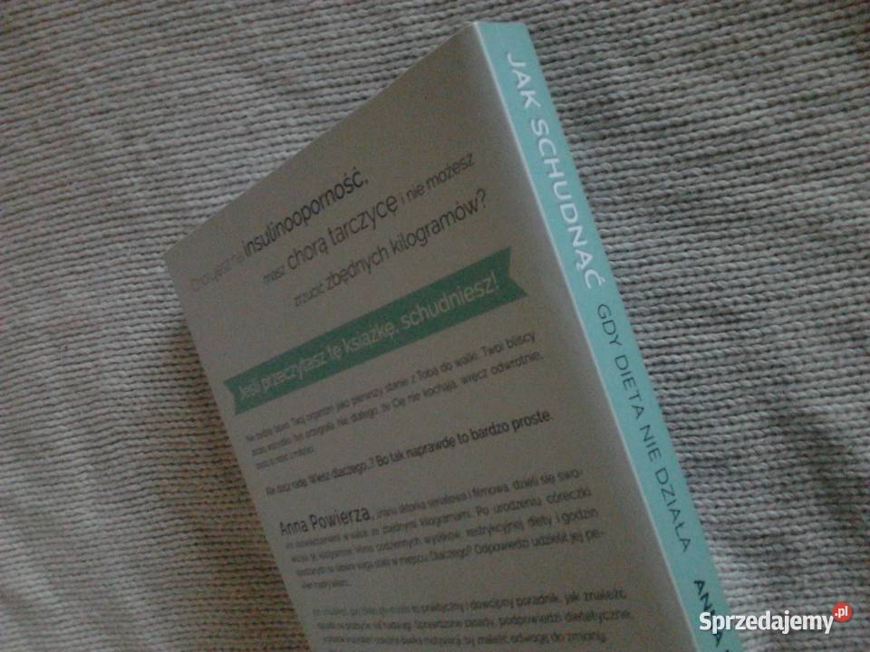 schudnąć gdy dieta nie działa Anna Powierza Kraków