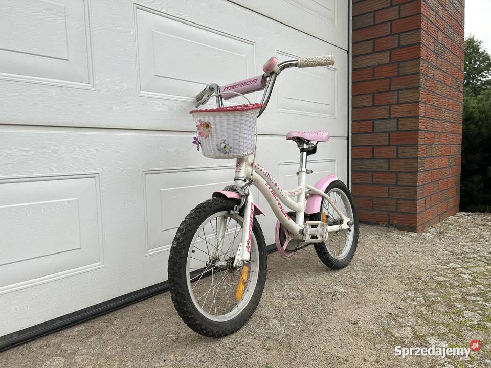 Rower Merida Daisy 16 rózowy Dziecięce Łódź