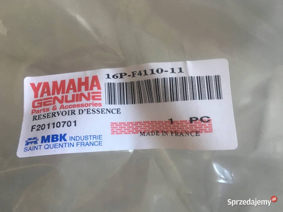 YAMAHA VP XCITY 125 250 Zbiornik Paliwa Bak Zbiorniki paliwa Łobżenica